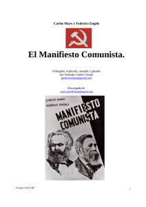 Manifiesto comunista. Marx-Engels