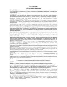 Decreto 2413/2002 POLITICA AMBIENTAL NACIONAL