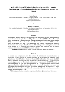 Aplicación de dos métodos de inteligencia computacional y uno de