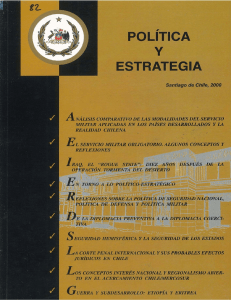 edición nº 82 - ANEPE – Academia Nacional de Estudios Políticos y