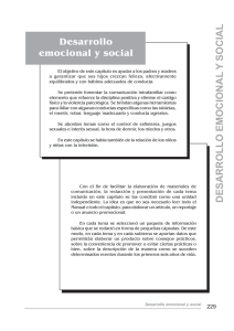 Desarrollo emocional y social - Representación OPS/OMS en
