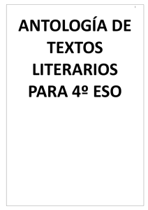 antología de textos literarios para 4º eso