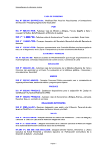 CASA DE GOBIERNO Res. N° 020-2003-SGPR/GCAdm