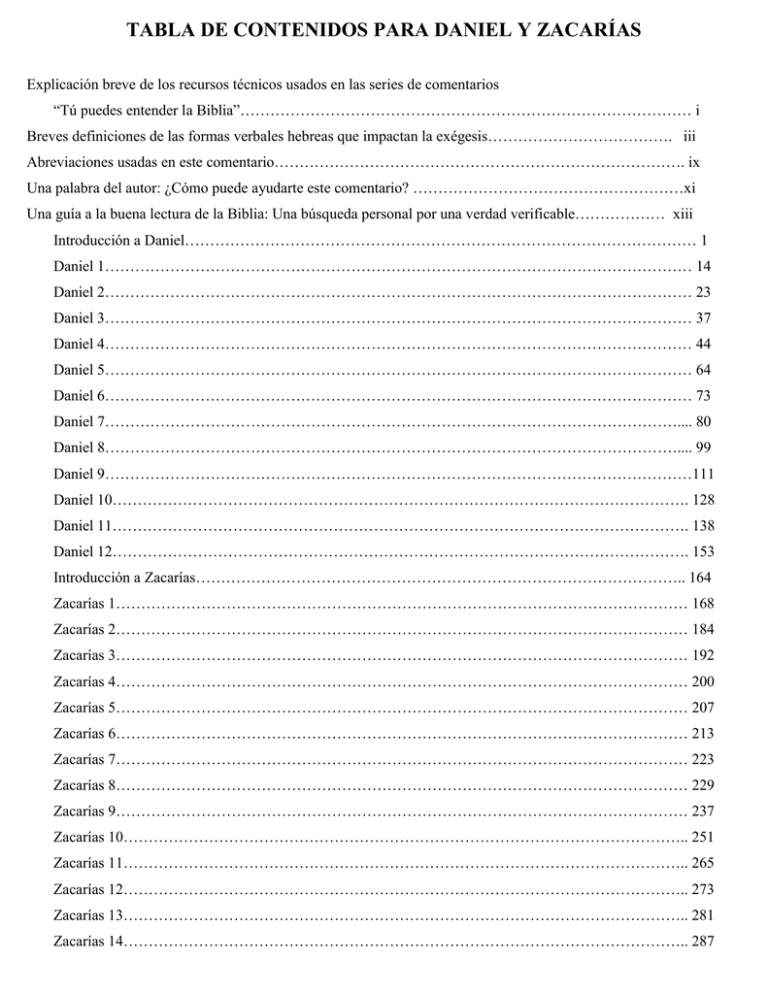 Daniel y zacarias free bible commentary