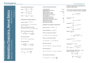 Matemática Financiera. Manual Básico Rogério Matia