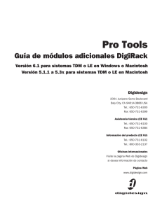 Pro Tools - Digidesign Support Archives