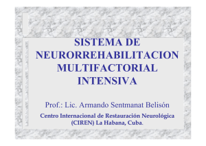 Sistema de Neurorehabilitación multifactorial intensiva. Experiencia