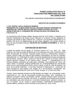 documento - Congreso del Estado de Baja California Sur