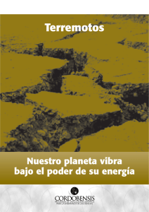 Terremotos - Gobierno de la Provincia de Córdoba