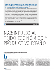 MAB: impulso al tejido económico y productivo español