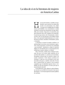 La idea de sí en la literatura de mujeres en America Latina