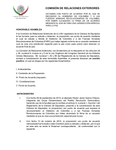 5. FARC - Cámara de Diputados