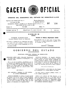 Última Reforma, G.O.E., 16/IV/1968