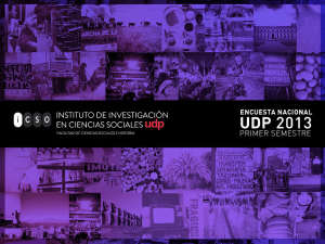 Diapositiva 1 - Encuesta Nacional UDP
