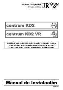 Centrum KD-VOX VR Instalador