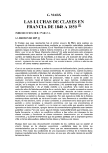 las luchas de clases en francia de 1848 a 1850