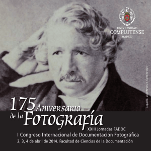 I Congreso Internacional de Documentación Fotográfica
