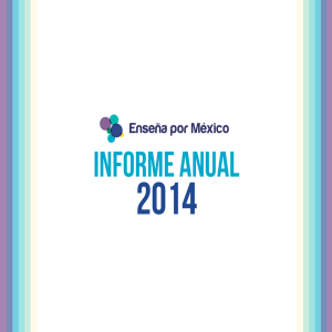 informe 2014 - Enseña por México