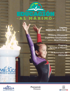 Logros: MEDUCA 2014-2015 Primeras Olimpiadas