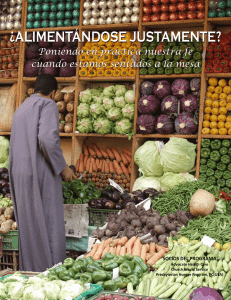 ¿alimentándose justamente?