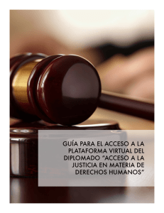 guía para el acceso a la plataforma virtual del diplomado “acceso
