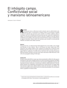 El inhóspito campo. Conflictividad social y marxismo latinoamericano