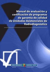 Manual de evaluación y certificación de programas de