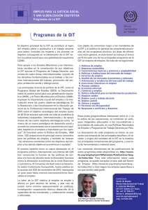 Programas de la OIT