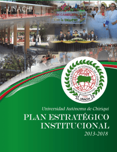 Plan Estratégico 2013-2018. - Universidad Autónoma de Chiriquí