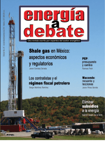 Política energética El papel del shale gas en