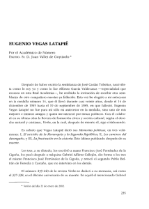 eugenio vegas latapié - Real Academia de Ciencias Morales y