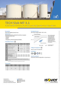 TECH Slab MT 3.1 - Aislamiento técnico