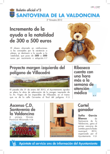 Boletín Oficial de Santovenia de la Valdoncina nº 03.