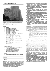 Plan de estudios - Universidad de Buenos Aires