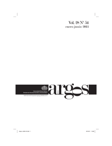 Vol. 28 Nº 54 - Argos - Universidad Simón Bolívar