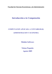 Software - FCEA - Facultad de Ciencias Económicas y de