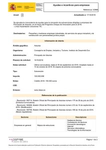 Resolución 160714. Boletín Oficial del Principado de Asturias