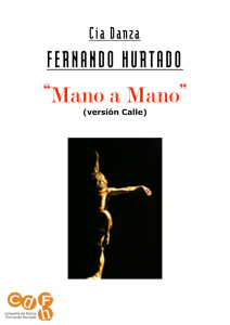 Mano a Mano - Compañía de Danza Fernando Hurtado