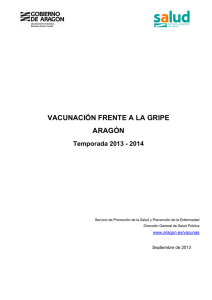 Documento tecnico Vacunacion Gripe 2013