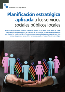 Planificaci&oacute;n estrat&eacute;gica aplicada a los servicios sociales p&uacute;blicos