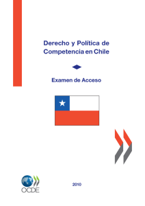 Derecho y Política de Competencia en Chile
