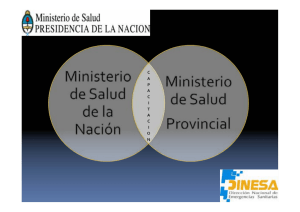 10| Simulacro Emergencia Chaco - Ministerio de Salud de la Nación