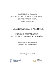 TRABAJO SOCIAL Y ALCOHOL: