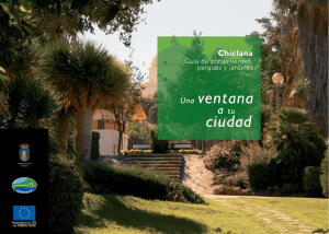 Guía de las Zonas Verdes de Chiclana