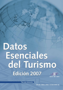 Datos Esenciales del Turismo OMT Edición 2007