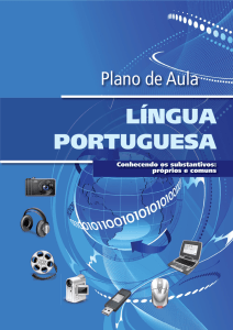 LÍNGUA PORTUGUESA - Portal do Professor