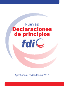 Nuevas Declaraciones FDI