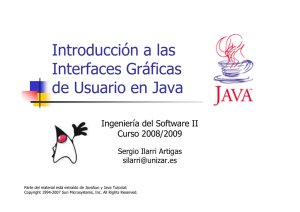 Introduction to Graphical User Interfaces in Java