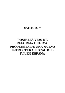 reforma del impuesto sobre el valor añadido: evaluación