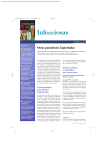 Otras parasitosis importadas - Anales de Pediatría Continuada